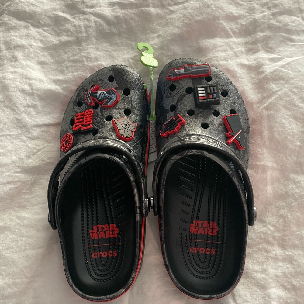 CROCS Star Wars Gray Clogs Sith Lord